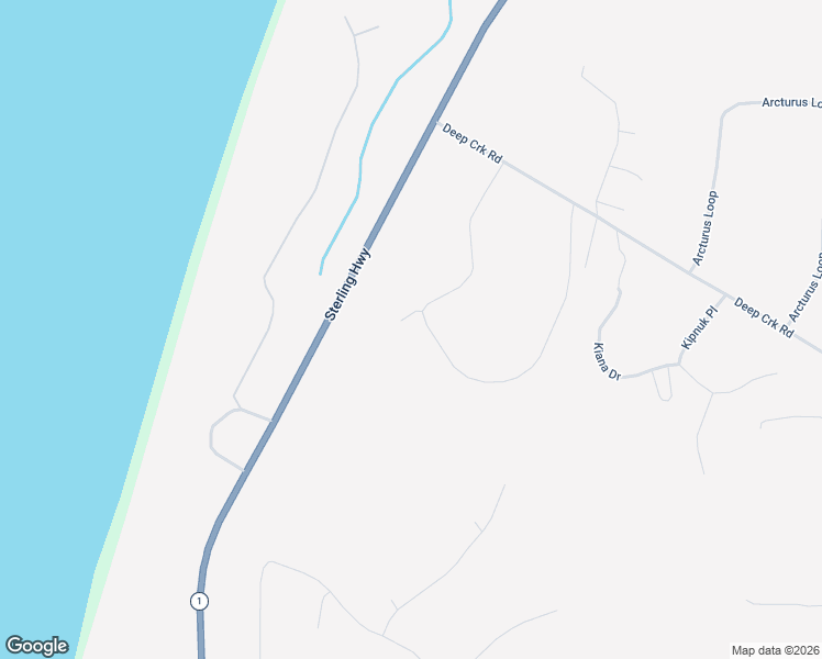 map of restaurants, bars, coffee shops, grocery stores, and more near 17230 Sterling Highway in Ninilchik