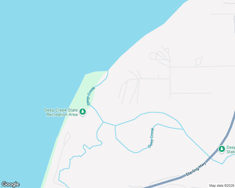 map of restaurants, bars, coffee shops, grocery stores, and more near 67537 Deep Creek Way in Ninilchik