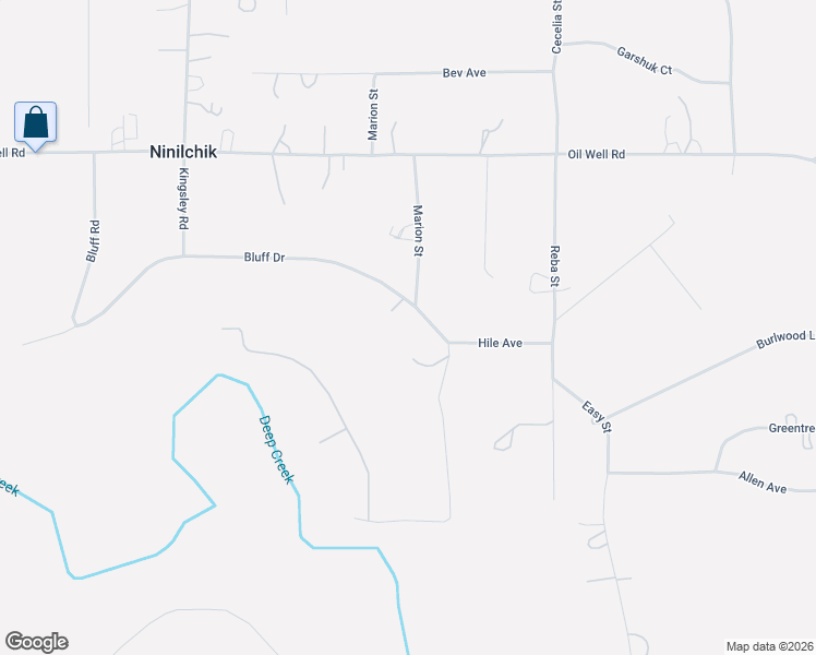 map of restaurants, bars, coffee shops, grocery stores, and more near 66318 Lathrop Park Drive in Ninilchik