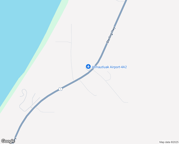 map of restaurants, bars, coffee shops, grocery stores, and more near Sterling Highway in Ninilchik