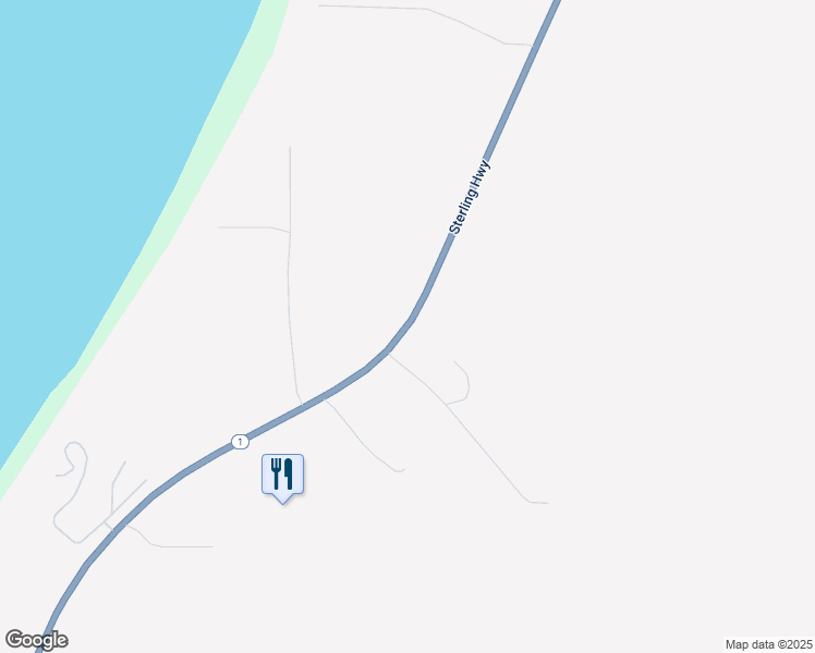 map of restaurants, bars, coffee shops, grocery stores, and more near Sterling Highway in Ninilchik