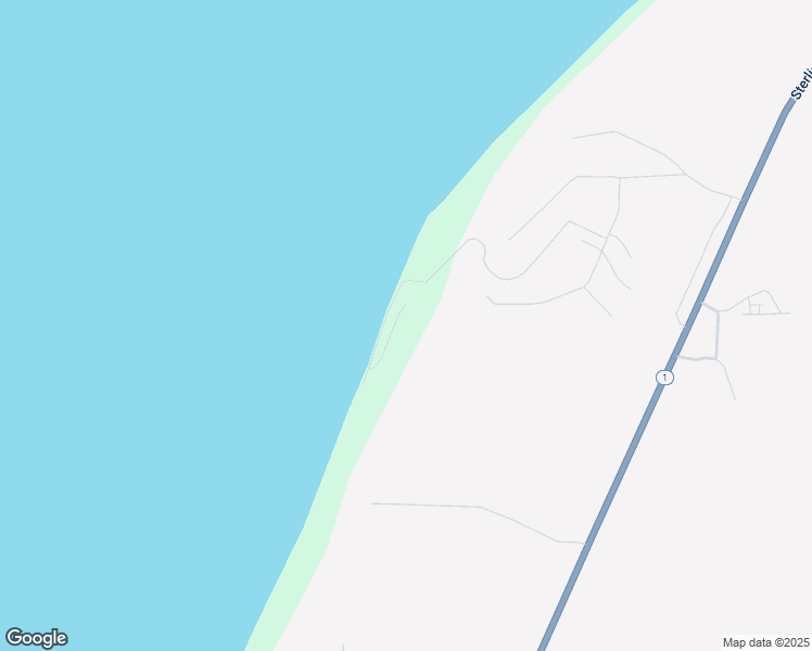 map of restaurants, bars, coffee shops, grocery stores, and more near 12480 Red Beach Road in Ninilchik