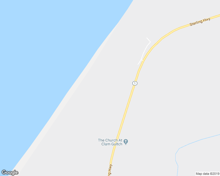 map of restaurants, bars, coffee shops, grocery stores, and more near 72380 Sterling Highway in Clam Gulch