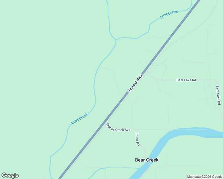 map of restaurants, bars, coffee shops, grocery stores, and more near 14195 Victor Road in Seward