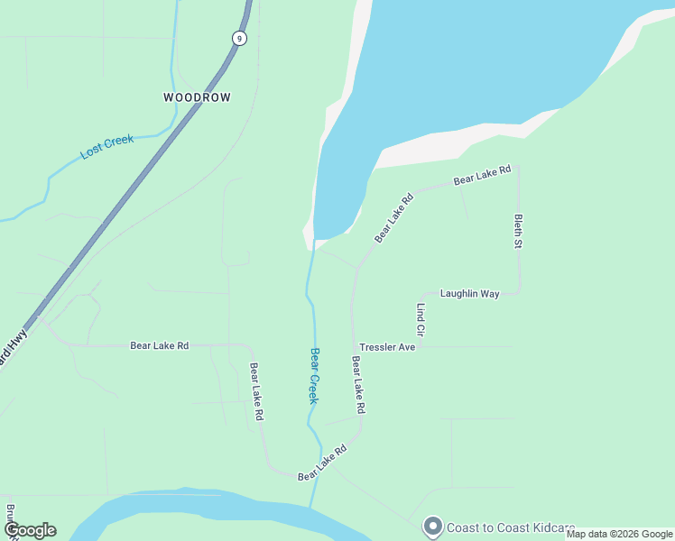 map of restaurants, bars, coffee shops, grocery stores, and more near 33780 Bear Lake Road in Seward