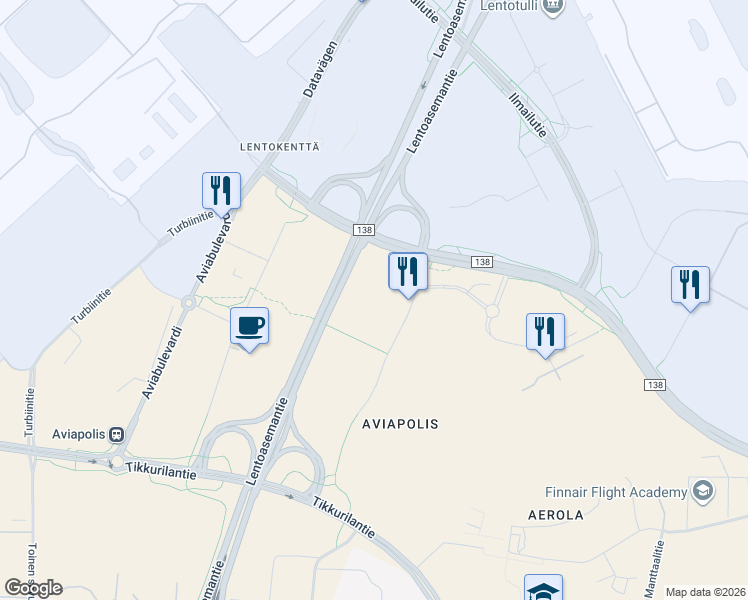 map of restaurants, bars, coffee shops, grocery stores, and more near in 