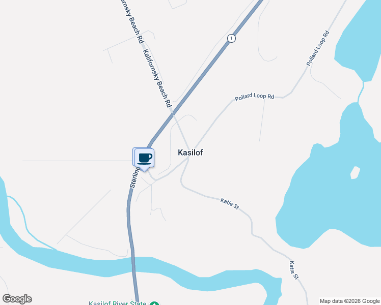 map of restaurants, bars, coffee shops, grocery stores, and more near in Kasilof