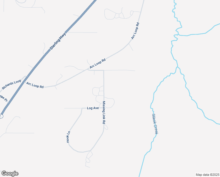 map of restaurants, bars, coffee shops, grocery stores, and more near 30420 Missing Link Road in Soldotna