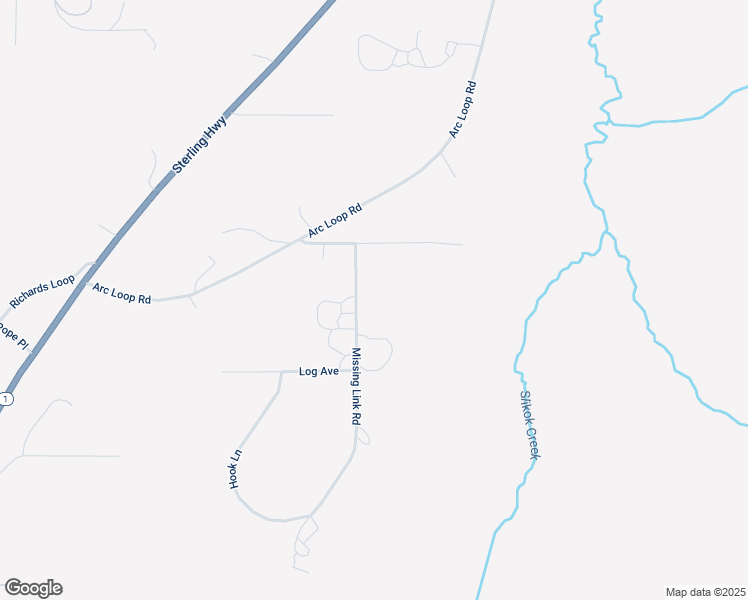 map of restaurants, bars, coffee shops, grocery stores, and more near 30420 Missing Link Road in Soldotna