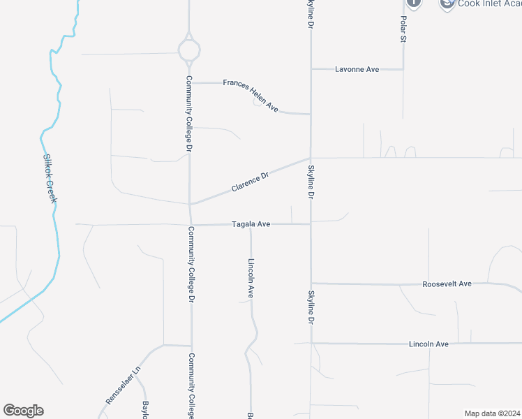 map of restaurants, bars, coffee shops, grocery stores, and more near 47080 Tagala Avenue in Soldotna