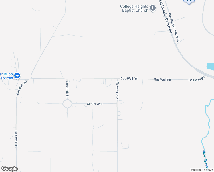 map of restaurants, bars, coffee shops, grocery stores, and more near 48140 Center Avenue in Soldotna