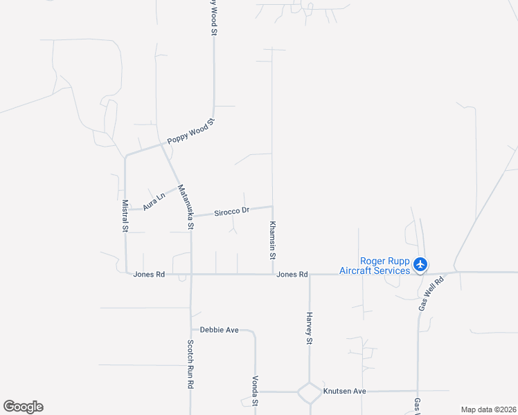 map of restaurants, bars, coffee shops, grocery stores, and more near 48930 Sirocco Drive in Soldotna