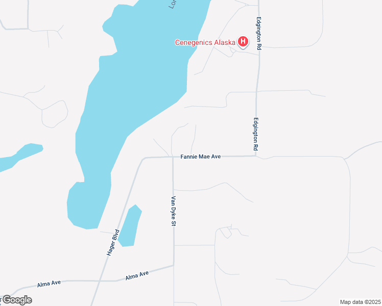 map of restaurants, bars, coffee shops, grocery stores, and more near 39025 Fannie Mae Avenue in Soldotna