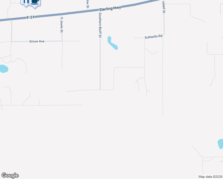 map of restaurants, bars, coffee shops, grocery stores, and more near 41355 Sterling Highway in Soldotna