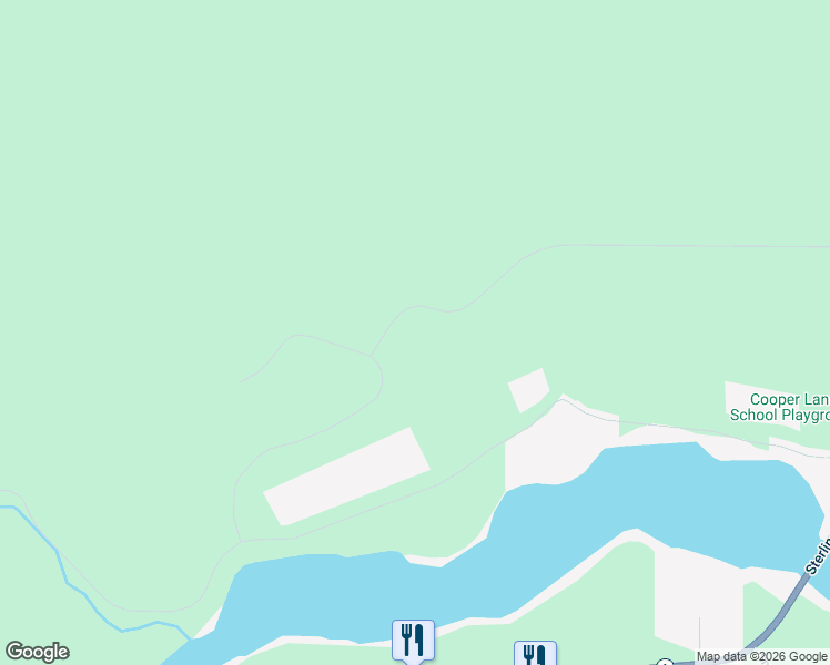 map of restaurants, bars, coffee shops, grocery stores, and more near 18095 Langille Road in Cooper Landing