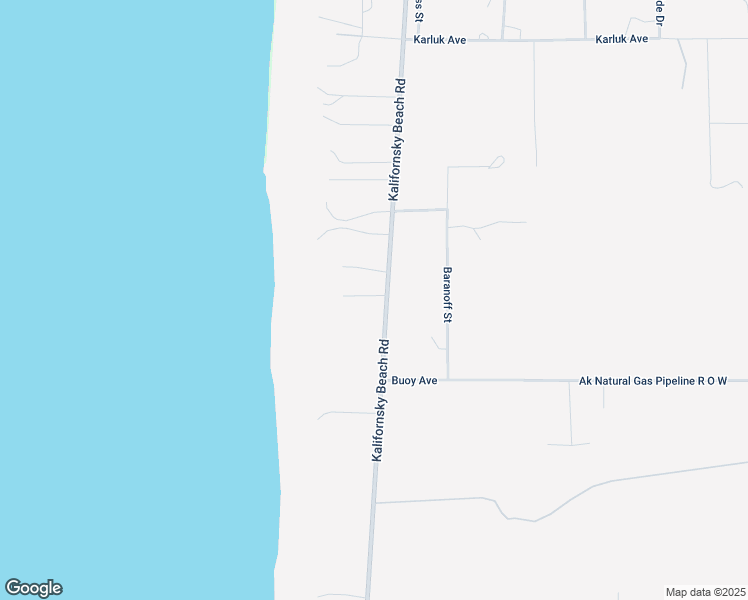 map of restaurants, bars, coffee shops, grocery stores, and more near 36805 Kalifornsky Beach Rd in Kenai