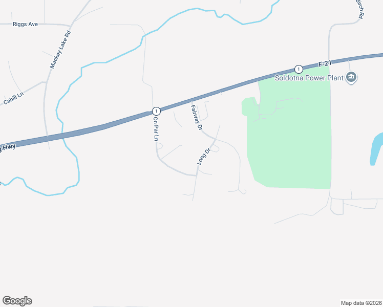 map of restaurants, bars, coffee shops, grocery stores, and more near 325 On Par Lane in Soldotna