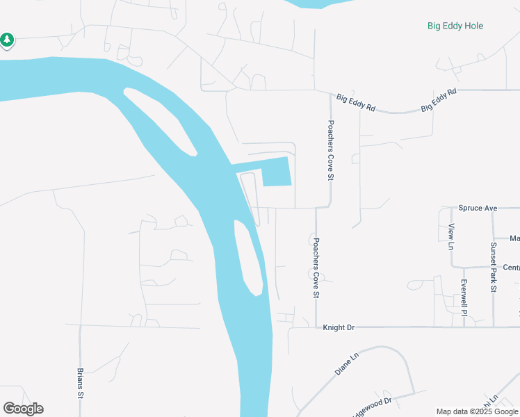 map of restaurants, bars, coffee shops, grocery stores, and more near River Ave in Soldotna