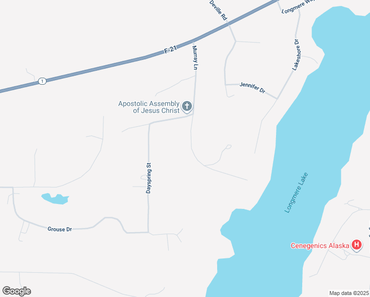 map of restaurants, bars, coffee shops, grocery stores, and more near 36115 Murray Lane in Soldotna