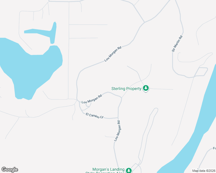 map of restaurants, bars, coffee shops, grocery stores, and more near 36276 Lou Morgan Road in Sterling