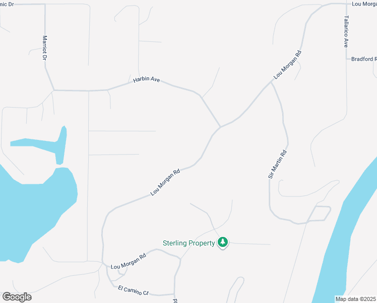 map of restaurants, bars, coffee shops, grocery stores, and more near 36545 Lou Morgan Road in Sterling