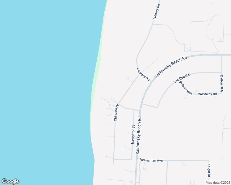 map of restaurants, bars, coffee shops, grocery stores, and more near 36775 Chinulna Drive in Kenai
