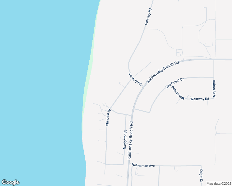 map of restaurants, bars, coffee shops, grocery stores, and more near 36775 Chinulna Drive in Kenai