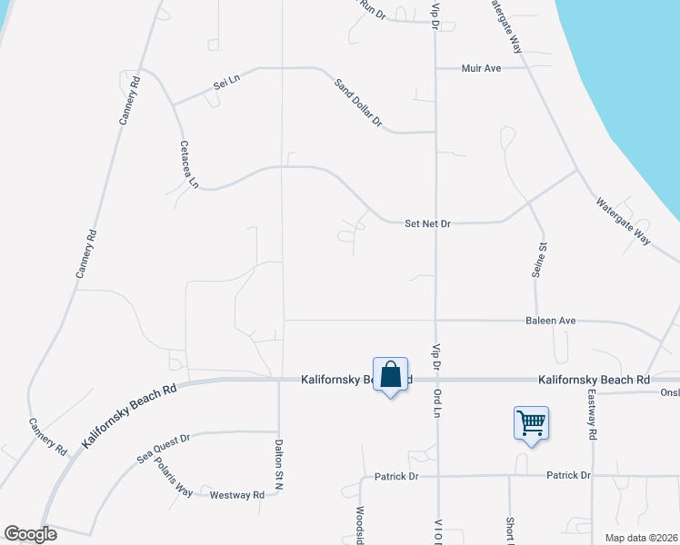 map of restaurants, bars, coffee shops, grocery stores, and more near 950 Baleen Avenue in Kenai