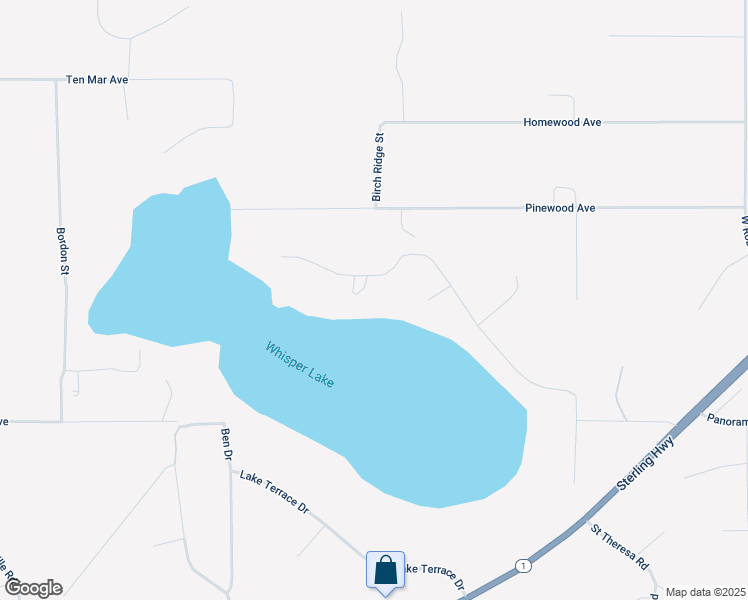 map of restaurants, bars, coffee shops, grocery stores, and more near 37190 Aspenwood Court in Soldotna