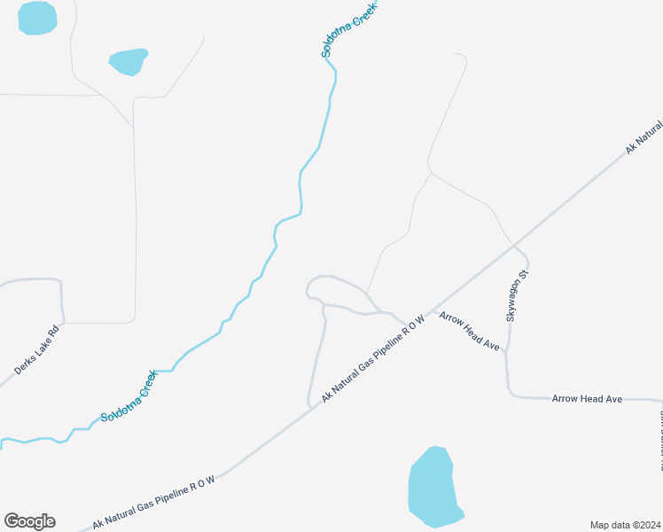 map of restaurants, bars, coffee shops, grocery stores, and more near Unnamed Road in Soldotna