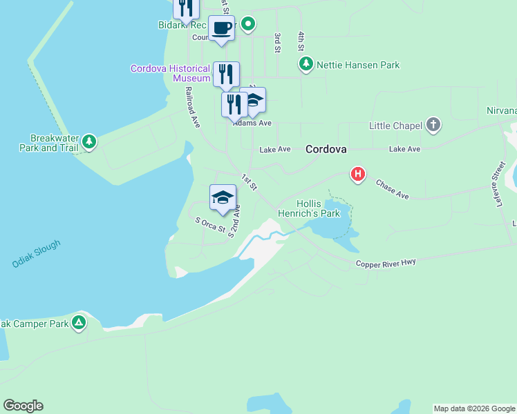 map of restaurants, bars, coffee shops, grocery stores, and more near 900 Cliff Trace in Cordova