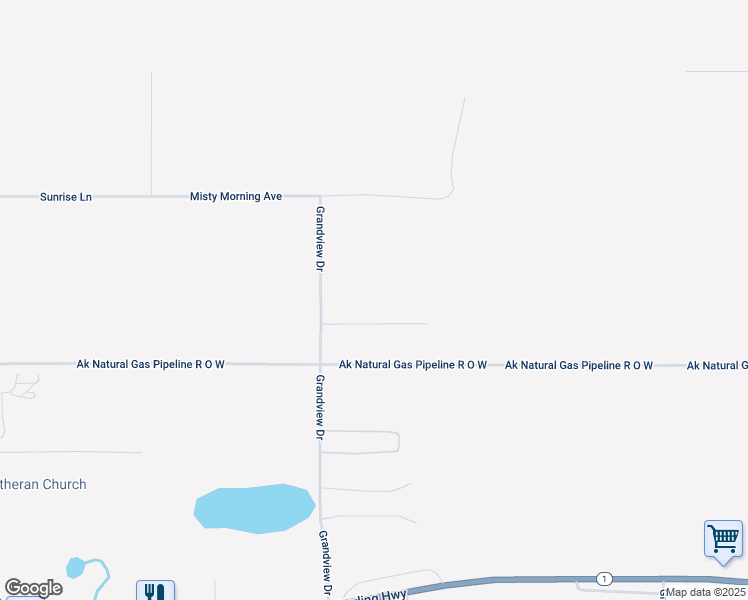 map of restaurants, bars, coffee shops, grocery stores, and more near 34420 Thorpe Court in Sterling