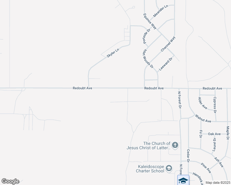 map of restaurants, bars, coffee shops, grocery stores, and more near 1703 Redoubt Avenue in Kenai