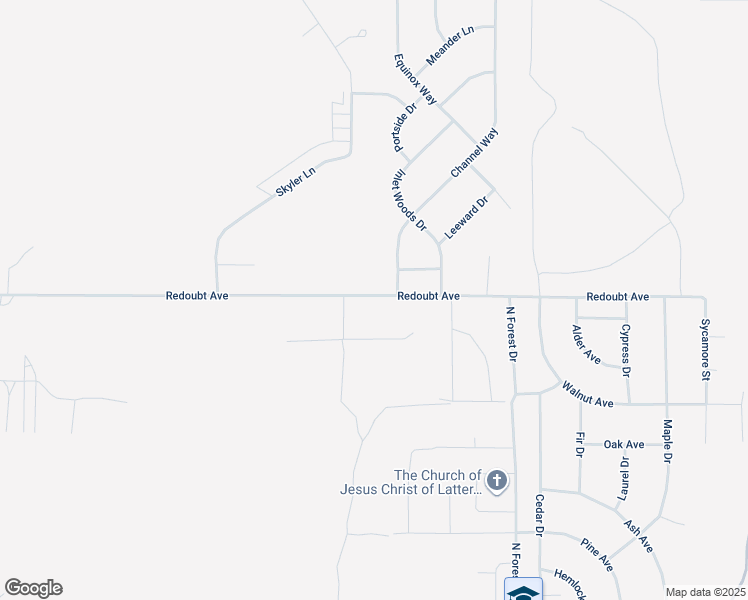 map of restaurants, bars, coffee shops, grocery stores, and more near 1703 Redoubt Avenue in Kenai