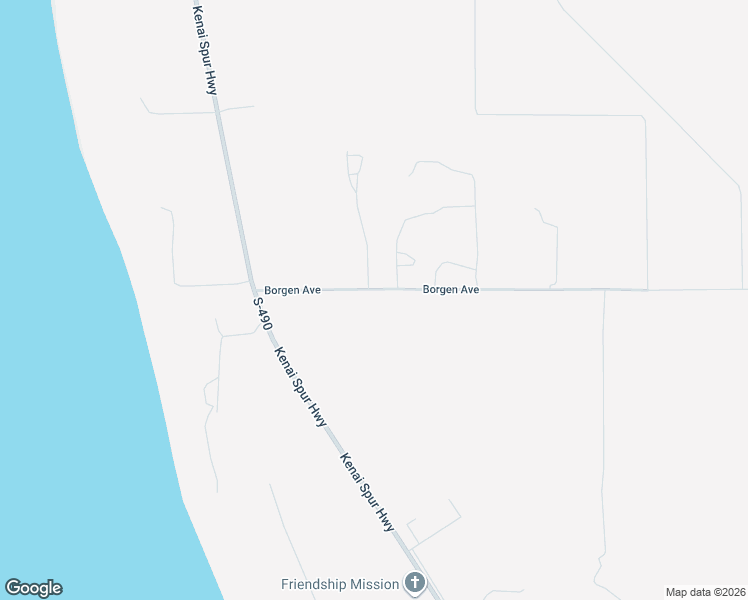 map of restaurants, bars, coffee shops, grocery stores, and more near 15024 Kenai Spur Highway in Kenai