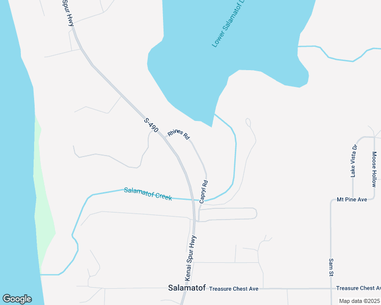 map of restaurants, bars, coffee shops, grocery stores, and more near 44350 Kenai Spur Highway in Kenai
