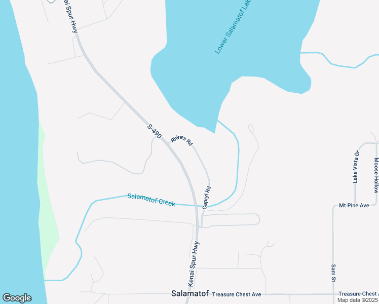 map of restaurants, bars, coffee shops, grocery stores, and more near 44350 Kenai Spur Highway in Kenai