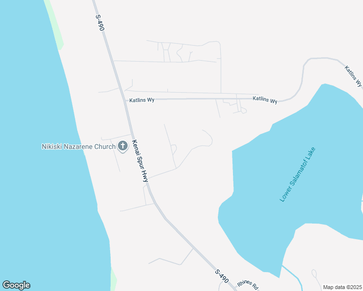 map of restaurants, bars, coffee shops, grocery stores, and more near 53600 Paul Court in Kenai