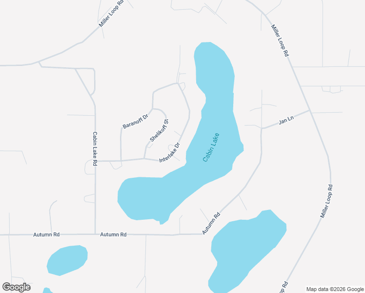 map of restaurants, bars, coffee shops, grocery stores, and more near 47740 Interlake Drive in Kenai
