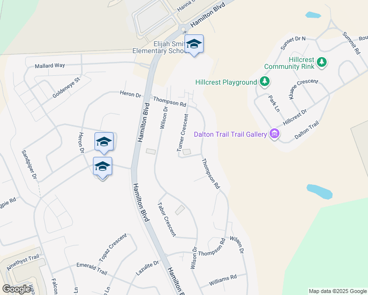 map of restaurants, bars, coffee shops, grocery stores, and more near 16 Turner Crescent in Whitehorse