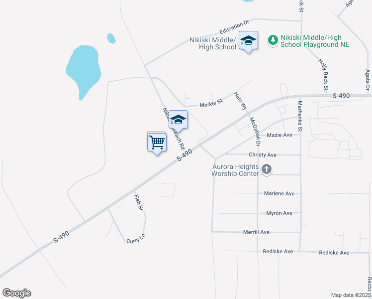 map of restaurants, bars, coffee shops, grocery stores, and more near in Kenai