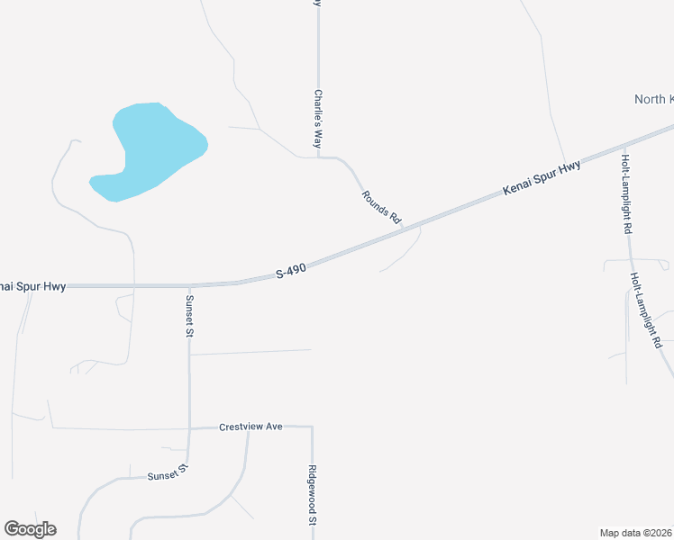 map of restaurants, bars, coffee shops, grocery stores, and more near 52873 Kenai Spur Highway in Kenai