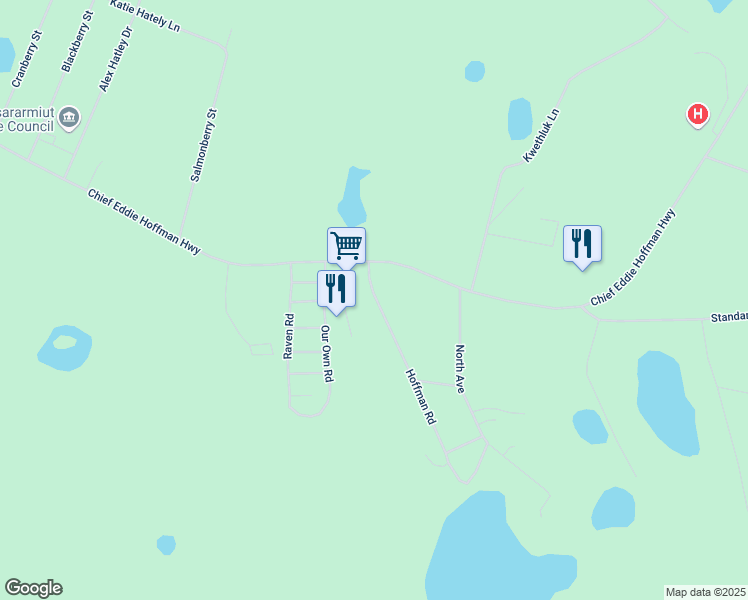 map of restaurants, bars, coffee shops, grocery stores, and more near 101-199 Hoffman Road in Bethel