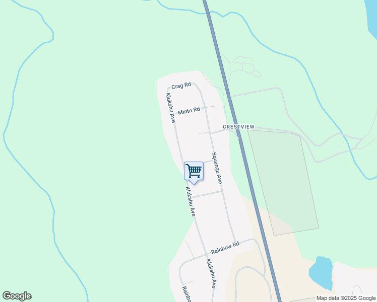 map of restaurants, bars, coffee shops, grocery stores, and more near 328 Klukshu Avenue in Whitehorse