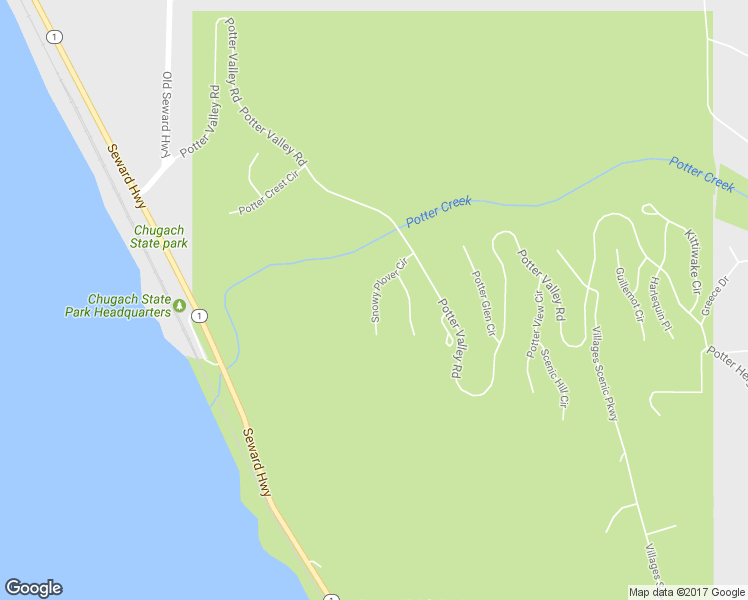 map of restaurants, bars, coffee shops, grocery stores, and more near 18651 Snowy Plover Circle in Anchorage