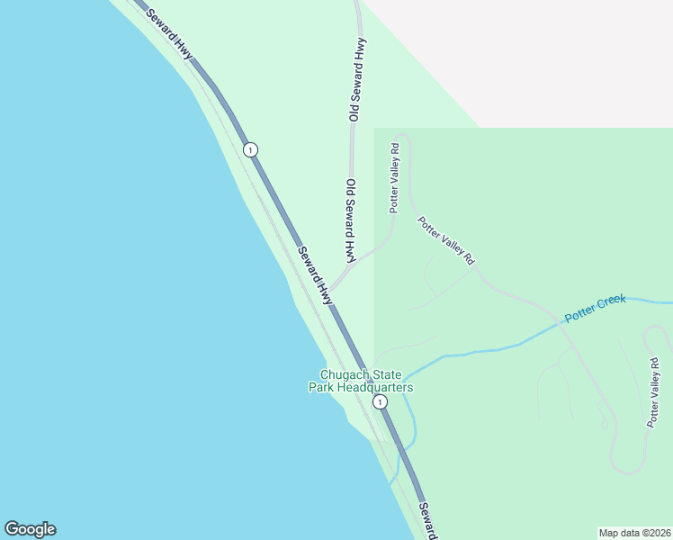 map of restaurants, bars, coffee shops, grocery stores, and more near 4525 Potter Valley Road in Anchorage