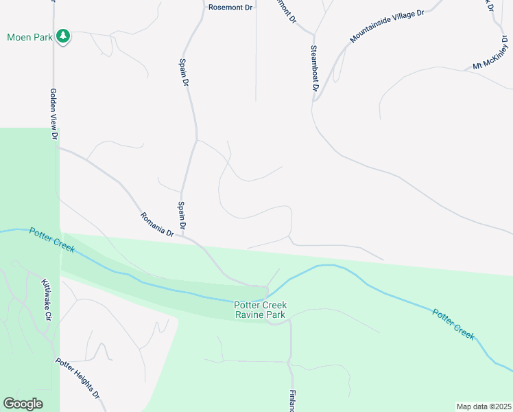 map of restaurants, bars, coffee shops, grocery stores, and more near 18227 Norway Drive in Anchorage