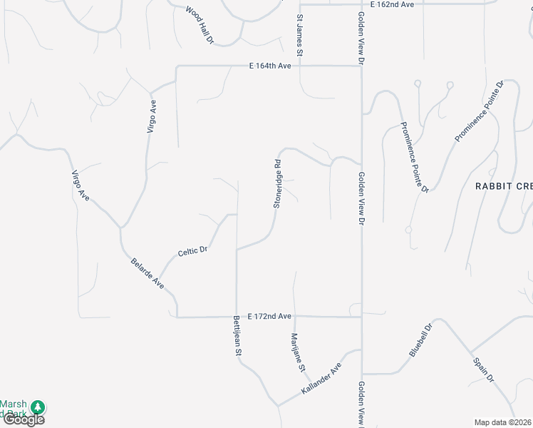 map of restaurants, bars, coffee shops, grocery stores, and more near 16811 Stoneridge Road in Anchorage