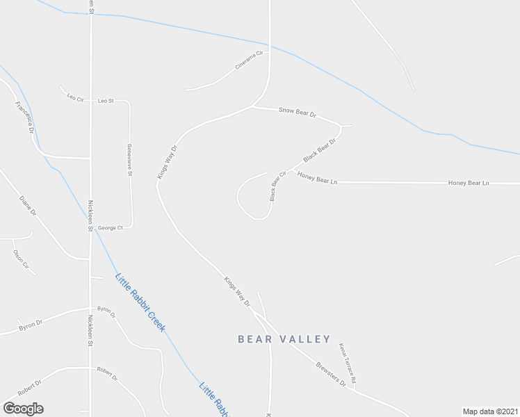 map of restaurants, bars, coffee shops, grocery stores, and more near 16400 Black Bear Circle in Anchorage