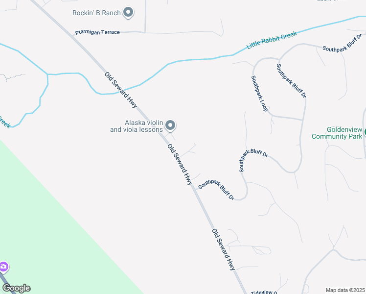 map of restaurants, bars, coffee shops, grocery stores, and more near 16031 Hyannis Circle in Anchorage